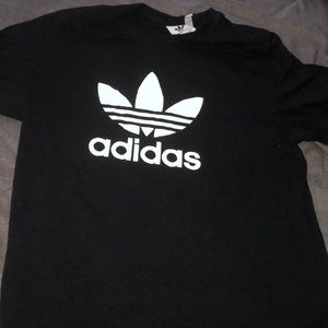 Black adidas shirt!